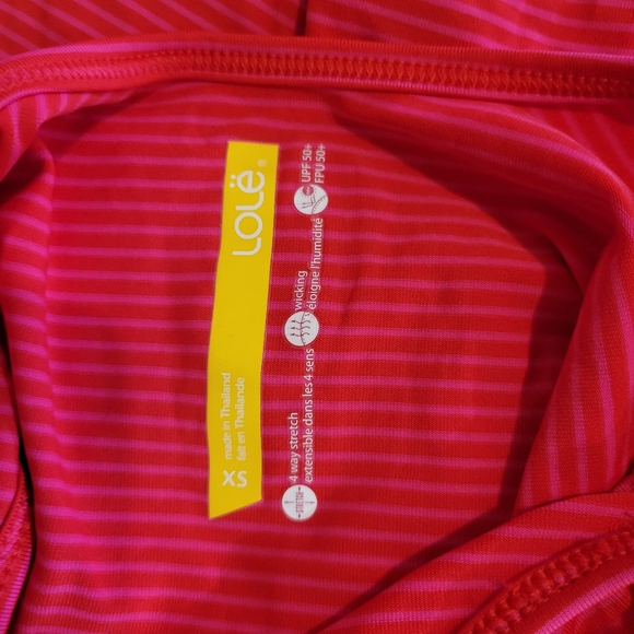 Lole striped tank top with pocket - Picture 4 of 4